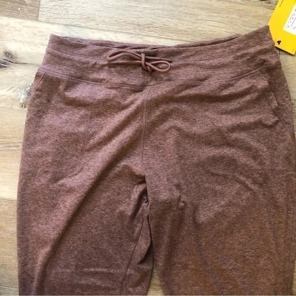 Lole Peppercorn Heather Half Moon Joggers Size XL NWT - Picture 3 of 11